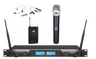G-622HL GTD Audio 2x100 Channel UHF Wireless Microphone 